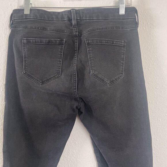 LVPL by Liverpool Kaden Embroidered Release Hem Ankle Jeans stretch Size 10/30 - Picture 9 of 12